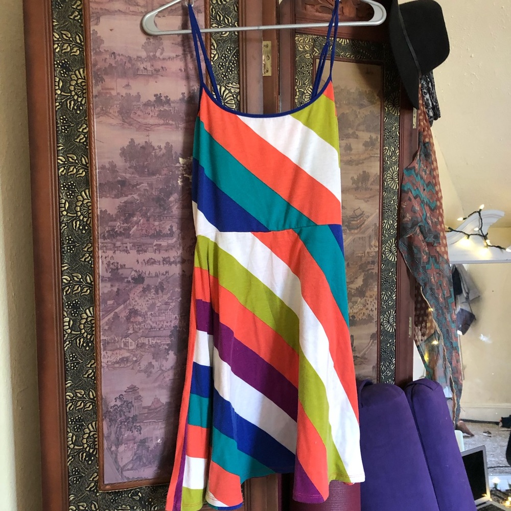 Patterned summer dress